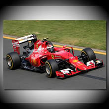 Carro esportivo ferraris SF15-T fórmula f1 corrida carro papel de parede supercar cartazes impressão em tela pinturas da arte da parede para sala estar decoração 2024 - compre barato