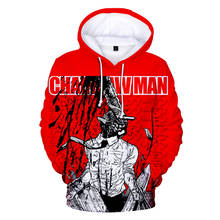 3D Print Chainsaw man Hoodie Sweatshirts Men Women Fashion Casual Long Sleeve Hoodies Pullover Autumn Clothes Sweatshirts 2024 - buy cheap