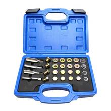 64Pc Oil Pan Thread Repair Kit Sump Gearbox Drain Plug Tool Set M13 M15 M17 M20 2024 - buy cheap