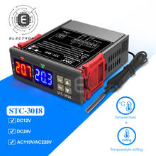 STC-3018 Dual Digital Temperature Controller 12V/24V/110V-220V Thermoregulator Incubator With Heater And Cooler 10A Relay Output 2024 - buy cheap