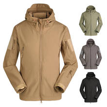 Winter Camouflage Waterproof Softshell Jacket Men Fleece Warm Rain Jacket Men Uniform Fishing Hiking Coat Tactical Jacket Women9 2024 - buy cheap