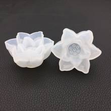 3D Large Lotus Flower Jewelry Making Epoxy Resin Molds Resin Casting Craft Tools 2024 - buy cheap