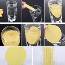 12pc Facial Cleaning Sponge Face Cleaner Mat Puff Skin Care Tools Compressed Travel Makeup Facial Washing Stick Beauty Tool 2024 - buy cheap