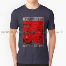 Модная футболка с красным лицом, модная футболка, говорящие головы, Talkingheads, рок-группа, рок-группа, музыкальный тур, Панк 1980, альбом Дэвида байрне 2024 - купить недорого