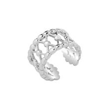 Stainless Steel Open Finger Rings For Women Men Cross Beads Punk Rings 2024 - buy cheap