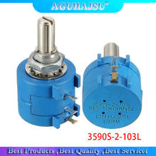 3590S-2-103L 3590S 10K ohm Precision Multiturn Potentiometer 10 Ring Adjustable Resistor 2024 - buy cheap