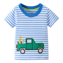 Camiseta de algodão para crianças funnygame, camiseta de marca para meninos e meninas, venda quente da moda para verão 2024 - compre barato