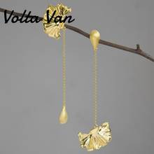 Volta Van Drop Earrings 925 Sterling Silver Plant Pendientes Plata 2022 New Elegant Concise Fine Jewelry Trendy Women Earrings 2024 - buy cheap