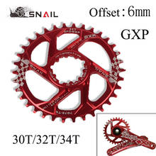 SNAIL GXP-plato estrecho y ancho para bicicleta de montaña y carretera, rueda dentada Offset de 6mm, 30T/32T/34T, compatible con Sram GXP XX1 X9 XO X01, platos y bielas 2024 - compra barato