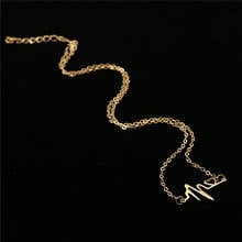 Gold Color Chain Collier Love Heart Pendant Choker Necklace Women Femme Jewellery Bijoux Accesorios Mujer Collares De Moda 2019 2024 - buy cheap