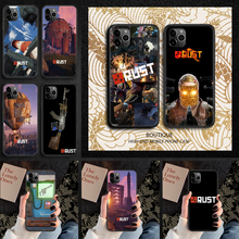 Game rust Phone Case Cover Hull For iphone 5 5s se 2 6 6s 7 8 12 mini plus X XS XR 11 PRO MAX black art hoesjes silicone Etui 2024 - buy cheap