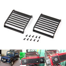 2pcs Metal Front Lamp Light Guards Headlight Cover Guard Grille Protector for 1/10 RC Crawler Climbing Car ModelTraxxas TRX-4 2024 - buy cheap