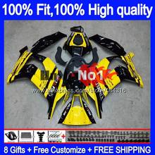 OEM Injection For KAWASAKI ZX-10R ZX1000 ZX10R 16 17 18 19 Yellow black 85MC.69 ZX 10 R ZX 10R 1000 2016 2017 2018 2019 Fairing 2024 - buy cheap