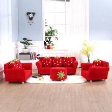  Children Room More Than Cute Cartoon Cloth Art Sofa Sofa Combination Strawberry Bring Small Couch Pillow Kindergarten Baby 2024 - buy cheap