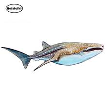 HotMeiNi 13cm x 3.8cm Whale Shark Truck Auto Wall Car Printed Vinyl Decal SUV Truck Graphic Waterproof Decor Car Sticker 2024 - buy cheap