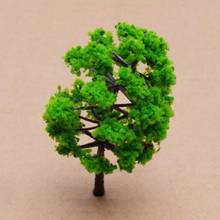 10 pçs modelo árvore trem conjunto troncos de plástico paisagem ho n 2024 - compre barato
