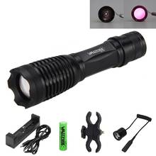 710 Zoomable Focus IR 5W 850nm Led Infrared Light Flashlight Hunting Torch Night Vision for 18650 Battery 2024 - buy cheap