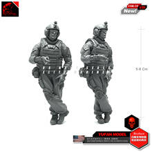 Yufan Model 1/35 Modern Armored Force Resin Soldier Model Kit USK-10 2024 - buy cheap