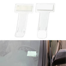 Clips de almacenamiento para parabrisas de coche, sujetadores de parabrisas, soporte para permisos de estacionamiento, caravana, camión, todoterreno, 4x4, 2 uds. 2024 - compra barato