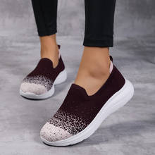 Summer Women Mesh Sneakers Breathable Casual Shoes Women Slip On Loafers Lightweight Womens Flats Vulcanized Shoes Zapatos Mujer 2024 - buy cheap