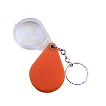 Mini Pocket Magnifier Gift Folding Magnifying Glass with Key Chain for Reading E5BE 2024 - buy cheap