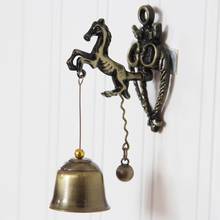 Vintage Horse Elephant Owl Shaped Bell Doorbell Halloween Hanging Door Decor for Window Door Home Decoration 2024 - buy cheap