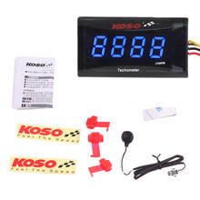 Koso-tacômetro para motocicleta, medidor de temperatura 0 a 20000 rpm, água, universal, yamaha, nmax, bmw, kawasaki 2024 - compre barato