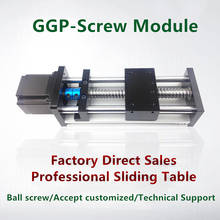 100mm-300mm CNC Linear Guide Stage Rail Motion Slide Table Ball Screw Actuator Nema 23 Stepper Motor Module Slider 2024 - buy cheap