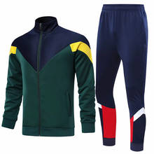 Conjunto de camisa masculina para futebol, roupa esportiva de inverno com fantasia de camisa para futebol, uniformes de futebol, novo, 2020 2024 - compre barato