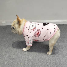 Winter Dog Hoodie Schnauzer Pug French Bulldog Clothes Welsh Corgi Clothing Bulldog Costume Soft Fleece Dog Pajamas Coat Outfit 2024 - купить недорого