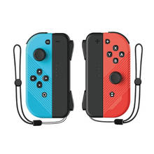 Mando inalámbrico con conmutador de juego, gamepad Bluetooth izquierdo y derecho para Nintendo Switch NS, joystick con mango para cambiar, control para videojuego 2024 - compra barato