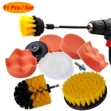 11/9/4 Pcs Power Scrubber Brush Drill Brushes Car Rim Brushes Polishing Pads  Buffing Sponge For Tire Wheel Car Cleaning Tools 2024 - buy cheap