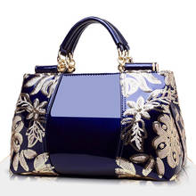 Bolsa de ombro feminina, bolsa de mão bordada grande capacidade carteiro, marca de luxo, bolsas de mão vintage femininas de alta qualidade 2024 - compre barato