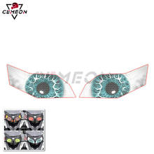 Motorcycle headlight eye decoration sticker For Benelli TRK 502 TRK502 headlight decal protective film 2024 - buy cheap