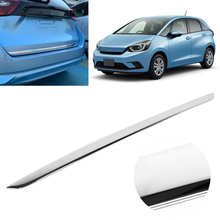 Guarnição da tampa da porta traseira, cobertura externa do carro adequada para honda fit jazz g 2020 2021, cromo, acessórios de estilo para automóveis 2024 - compre barato