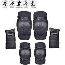 6 Pcs Adults Kids Protective Gear Knee Pads Elbow Pads and Wrist Guard for Rollerblading Skateboard Cycling Skating Bike Scooter 2024 - buy cheap