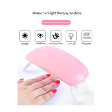 Nail Dryer Two Time Setting Manicure Foldable USB Mouse Mini Phototherapy Machine Dryer LED  Nail Baking Light Therapy Lamp 2024 - buy cheap