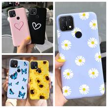 Funda de teléfono con margaritas de girasol para OPPO A15S, carcasa trasera de silicona suave de caramelo para OPPO A15 A 15 CPH2179, Fundas de 6,52" 2024 - compra barato