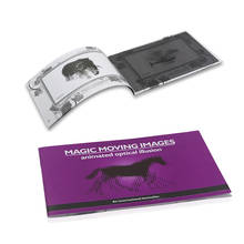 Волшебные движущиеся изображения: анимированные Оптические иллюзии лучший подарок для детей/Детская Магия закрыть Волшебные трюки 2024 - купить недорого