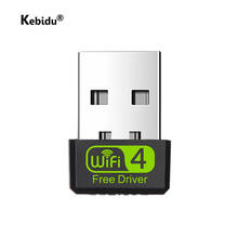 Wifi USB Adapter 150Mbps Free Driver Wi-Fi Receiver For PC USB Ethernet WiFi Dongle 2.4G Wireless Network Card RTL 8188 Chip 2024 - buy cheap