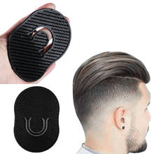 Peine de pelo portátil de bolsillo negro para hombre, peine para champú, barba, bigote, palma, cuero cabelludo, herramientas de masaje, 1/2 Uds. 2024 - compra barato