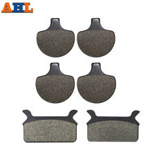 AHL Motorcycle Front and Rear Brake Pads for Harley Touring FLT FLHT FLHTCI Road King FLHR FLHCI 1986 1987 1988 1989 1990-1999 2024 - buy cheap