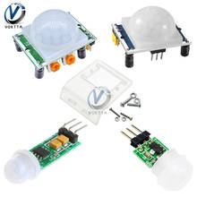 HC-SR501 HC-SR505 ajustar ir piroelétrico infravermelho pir módulo am312 sensor de movimento módulo detector com HC-SR501 suporte diy HC-SR501 HC-SR505 ajustar ir piroelétrico infravermelho pir módulo am312 sensor de movimento módulo detector com HC-SR501 suporte diy
