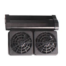 Dropshipping Aquarium Chiller Fish Tank Cooling Fan Aquarium Chiller With Power Adapter 2 Speed Wide Angle Adjustable 2024 - buy cheap