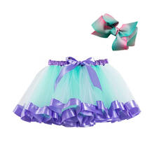 2020 SummerColorful Unicorn Tutu Skirt  2-11 Years Baby Princess Party  Skirt For Girls Clothes Kids Baby  Ball Gown Skirts 2024 - buy cheap
