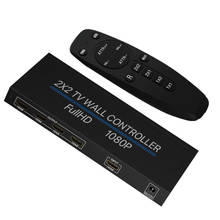 1080 controlador de vídeo phdmi tela durável dispositivo de emenda processador 1x4 parede de vídeo 2x2 processador de emenda de imagem 2024 - compre barato