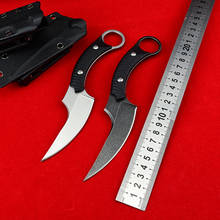CS GO Karambit 440C Fixed Blade Knife G10 Tactical Combat Pocket Knives Outdoor Survival Hunting Knifes Self Defense EDC Tools 2024 - buy cheap