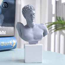 WU CHEN LONG Modern European Abstract Mercury Bust Art Sculpture Greek Figure Statue Resin Craft Home Decorations Gift R6723 2024 - buy cheap
