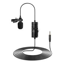6m Portable Lavalier Microphone Condenser Clip-on Lapel Mic M1 Clip-On Noise Reduction Mic For Phone/Camera/Laptop Live Stream 2024 - buy cheap