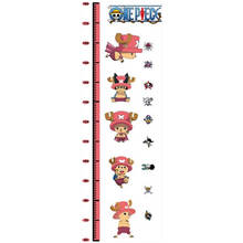 180cm menino altura medida adesivos piratas anime 3d vinil decalques de parede para crianças quartos decoração gráfico crescimento papel de parede 60*45cm 2024 - compre barato